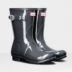 Women’s Short Gray Hunter Boots